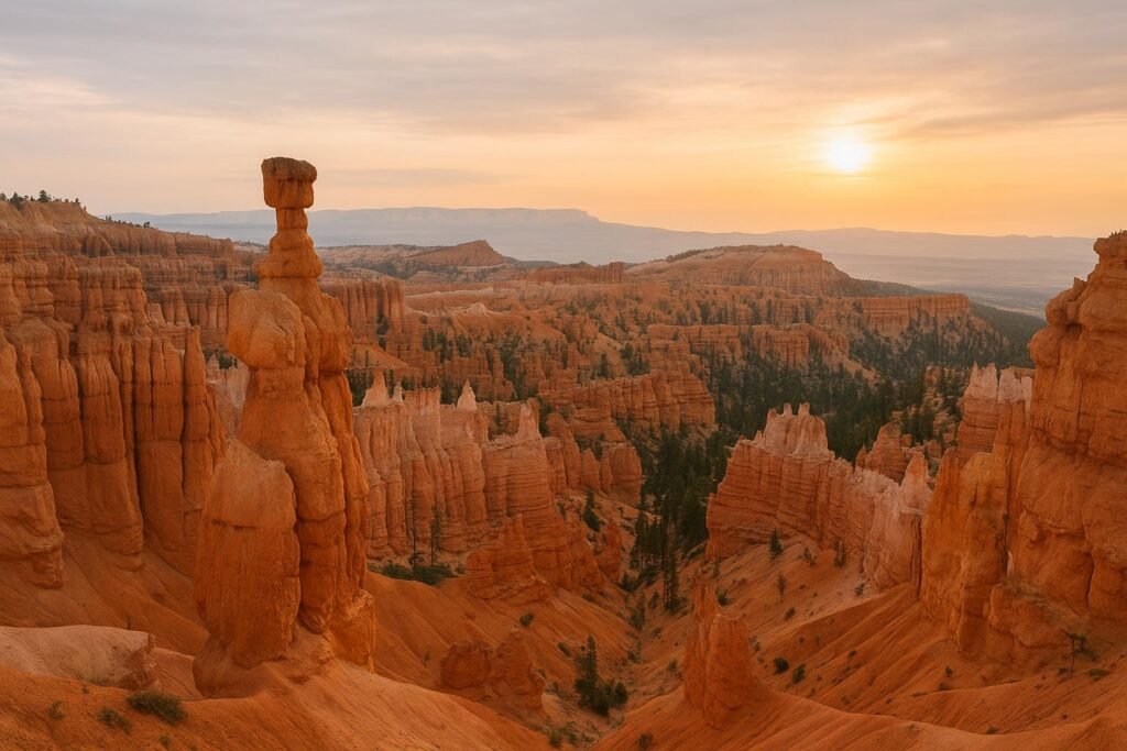 Bryce Canyon National Park Utah hoodoos at sunrise wallpaper