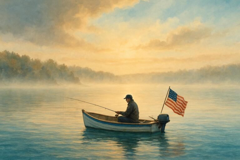Working America patriotic wallpaper with red white and blue and workforce imagery on desktop