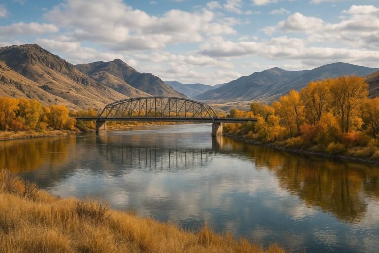 Missouri River Montana flowing through western landscapes desktop wallpaper